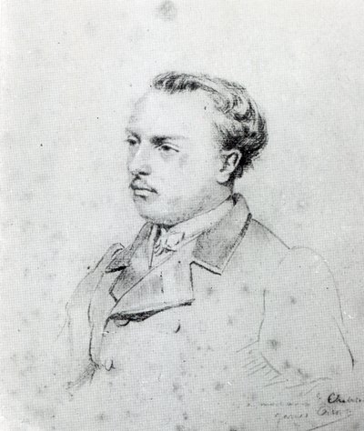 Emmanuel Chabrier aged 20 by James Jacques Joseph Tissot